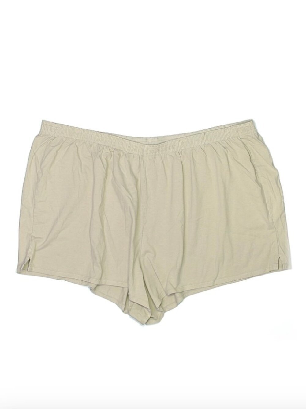SKIMS Outdoor Drapey Sofi Shorts Pull On Classic Boxer Stone Tan NWT Size 3X
